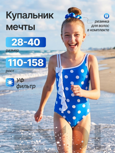 Купальник для девочки